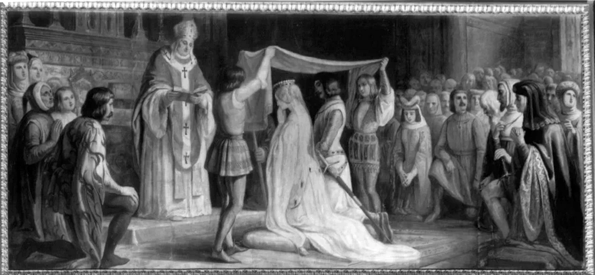 Matrimonio di Aimone di Savoia con Jolanda del Monferrato - Palazzo Reale, Torino
